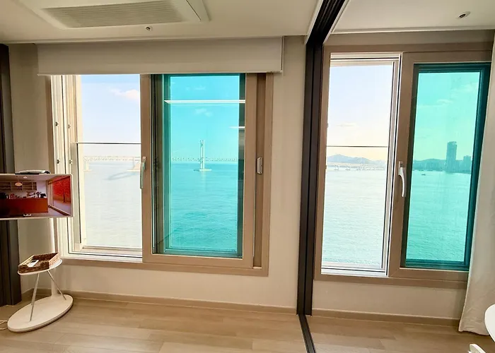 Appartement Crystal Ocean House 무료주차 Busan